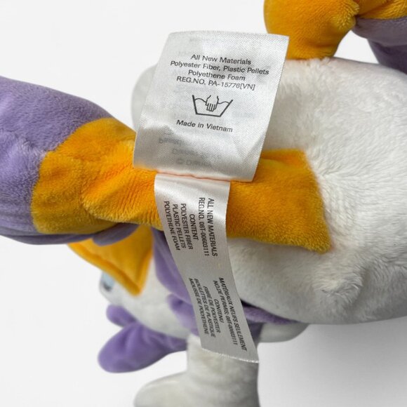 Disney DAISY DUCK Plush 16" Stuffed Animal Toy Doll Purple Outfit & Bow - Picture 9 of 9